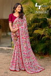 Innayat By Lt 60grm Chiffon Printed Saree Exporters In India